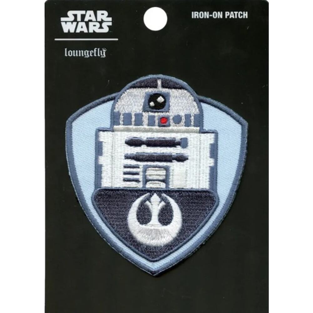 Loungefly Official Star Wars R2-D2 Embroidered Iron On Patch | New
